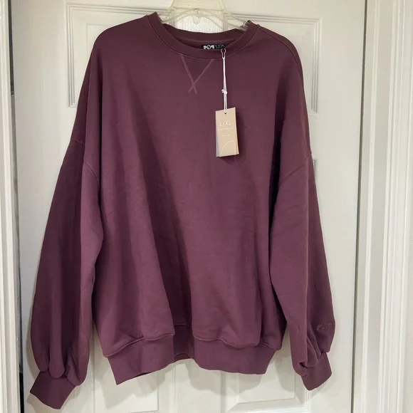 POPFLEX Mauve Crew Neck Sweater - Picture 2 of 12